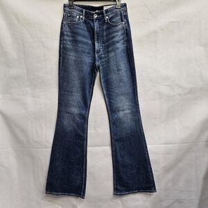 rag & bone Blue Flare Jeans